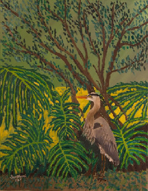 Iggy The Blue Heron #1