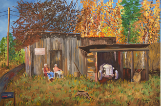 Chet Shinaman - Chet's Art [Smokey Mountain Fall Day]