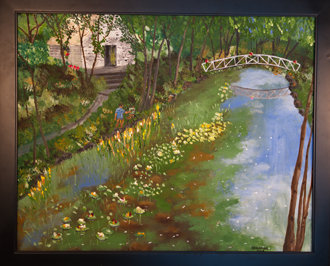 Chet Shinaman - Chet's Art [Somesville Pond]