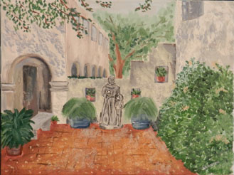 Chet Shinaman - Chets Art [St. Augustine Old House Entrance]