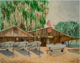 Chet Shinaman - Chets Art [Old Florida Fish Camp]